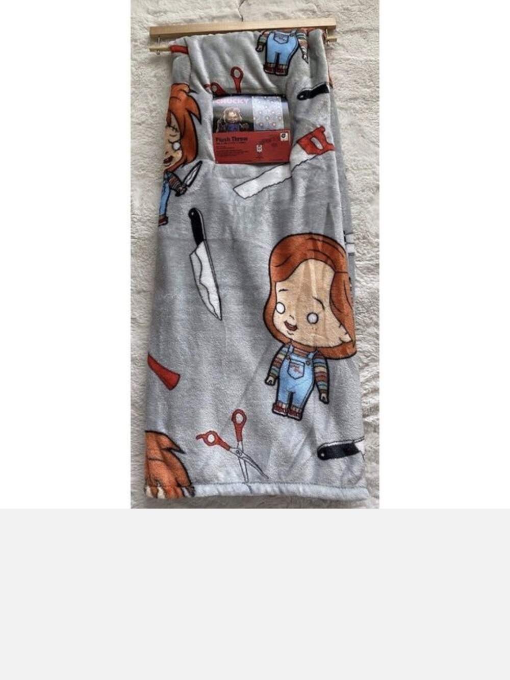 Plush Throw - Chucky From Childs Play